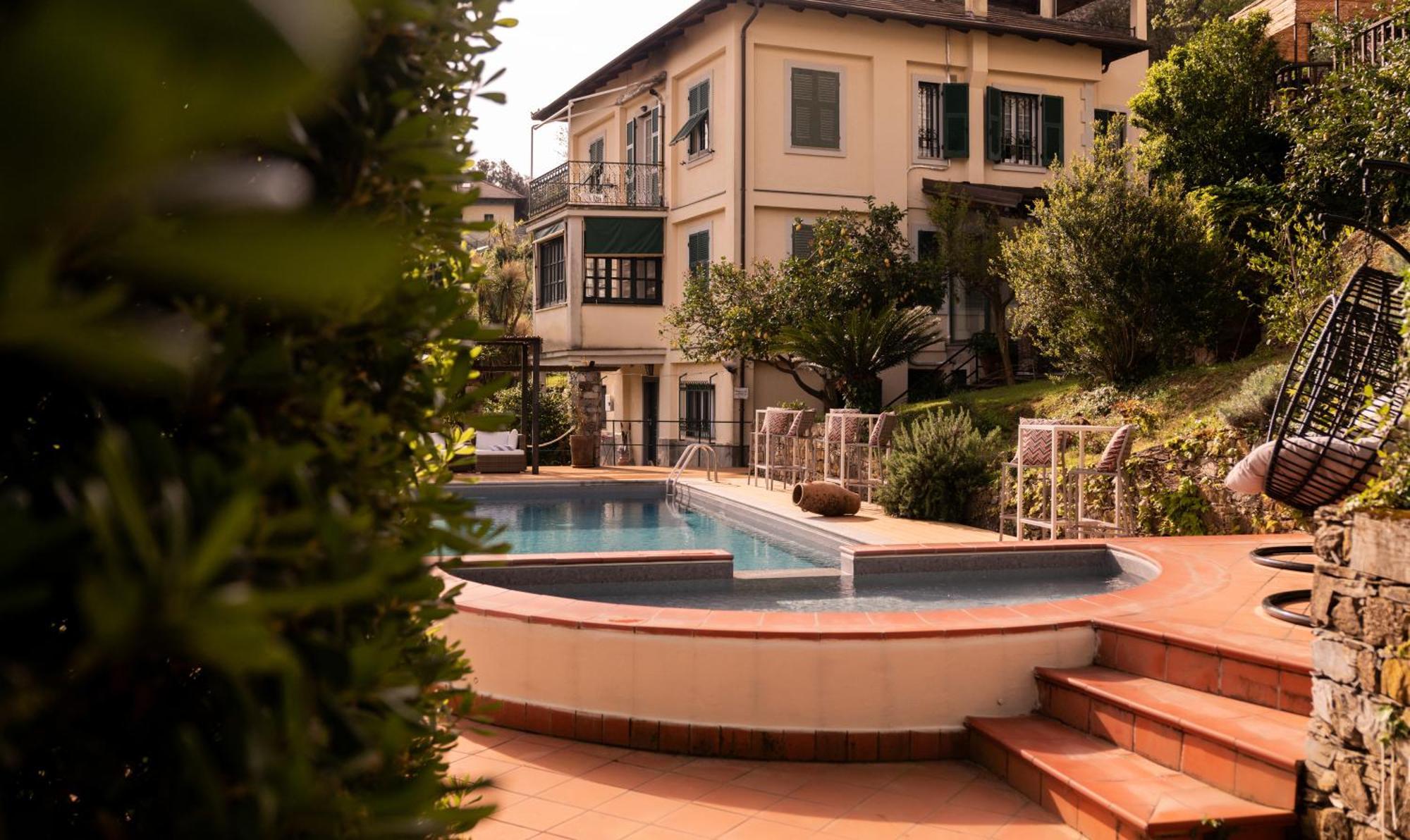 Hotel Villa Edera & La Torretta Moneglia Exterior foto
